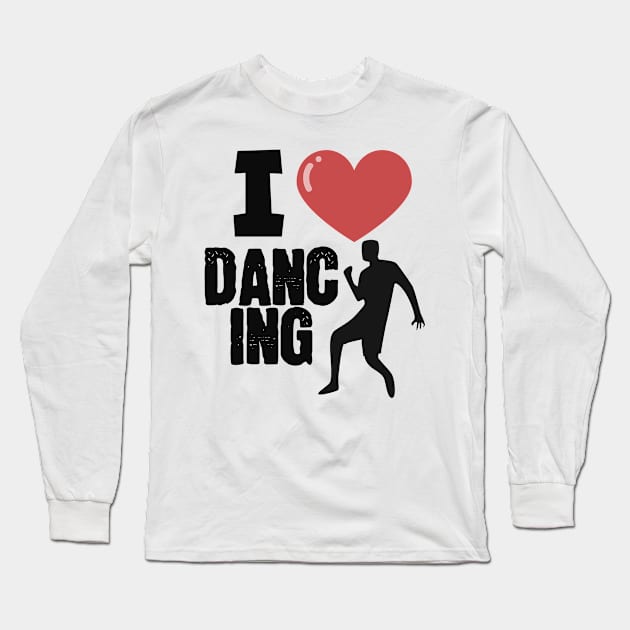 I love dancing men Long Sleeve T-Shirt by maxcode